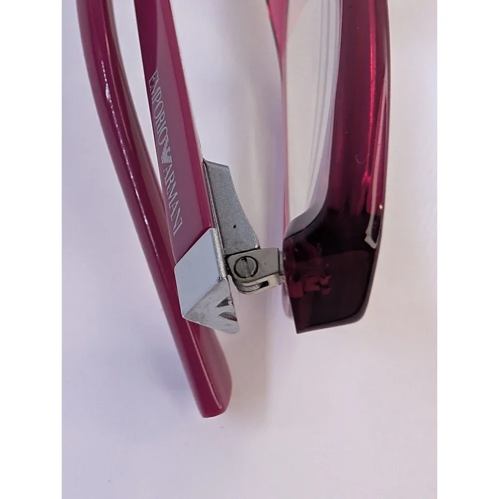 Emporio Armani EA 3023 5199 Cyclamen Purple Eyeglasses Frames 52-17-140 Ex Cond